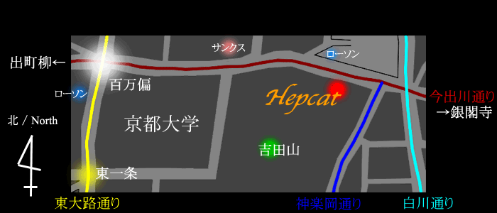 Map near HEPCAT